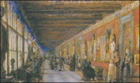 Галерея Уффици (Картина неизвестного художника, XIX в.)