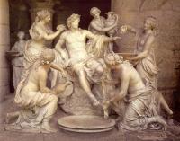 Апполон и нимфы'' (скульптор Франсуа Жирардон; барокко,1662-72гг