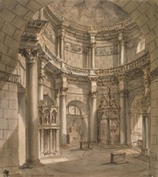 Храм Юпитера во дворце Диоклетиана в Спалато