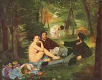 Завтрак на траве (Э. Мане, 1863 г.)