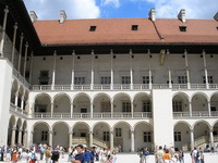 Аркада королевского замка на Вавеле (Краков)