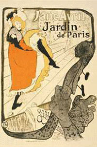 Жанна Арвиль (литография, 1893 г.)