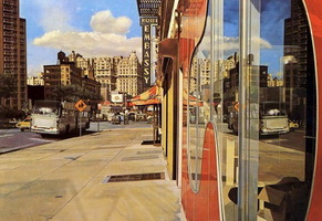 Отражение автобуса (Р. Эстес, 1971 г.)